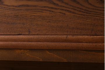 リメイク家具　大正昭和初期　前板エンジュ材　美しい木目の和モダンなリビングボード(引き出し、チェスト、テレビボード)