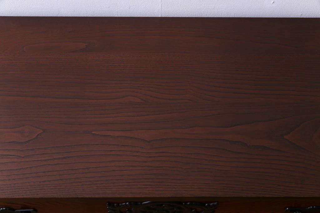 リメイク家具　岩谷堂箪笥　伝統美あふれる佇まいが魅力的な脚付きチェスト(引き出し、和タンス)