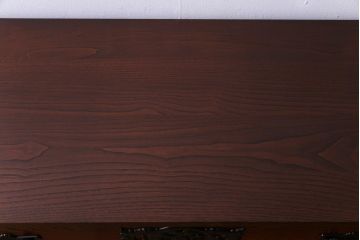 リメイク家具　岩谷堂箪笥　伝統美あふれる佇まいが魅力的な脚付きチェスト(引き出し、和タンス)