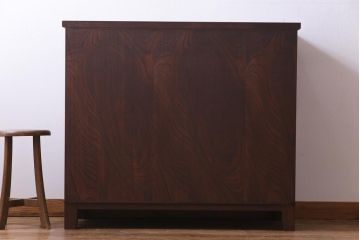 リメイク家具　岩谷堂箪笥　伝統美あふれる佇まいが魅力的な脚付きチェスト(引き出し、和タンス)