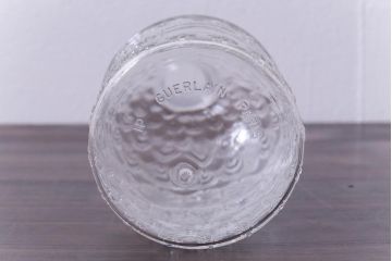 アンティーク雑貨　フランス　GUERLAIN(ゲラン)社　蜂模様がデザインされた香水瓶(フレグランスボトル、ガラス瓶、ディスプレイ)(1)