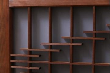 昭和初期　素朴ながら味わい深い組子の欄間(明り取り)(1)