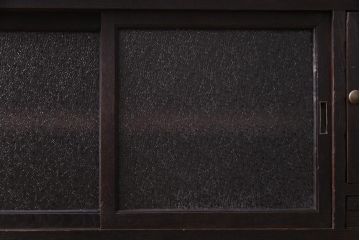 レトロ家具　明治大正期　レトロで味のある当店リメイクのアンティークテレビ台(リビングボード)