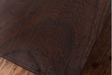 アンティーク雑貨　和製アンティーク　明治期　年月を重ねた風合いが味わい深い将棋盤(飾り台、花台)