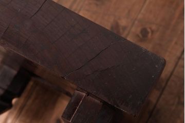 アンティーク雑貨　和製アンティーク　明治期　年月を重ねた風合いが味わい深い将棋盤(飾り台、花台)