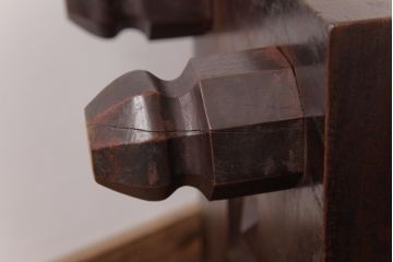 アンティーク雑貨　和製アンティーク　明治期　年月を重ねた風合いが味わい深い将棋盤(飾り台、花台)