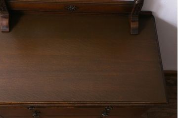 アンティーク家具　イギリスアンティーク　オーク材　小振りなドレッシングチェスト(ドレッサー)