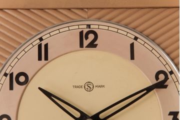 アンティーク雑貨　昭和レトロ　SEIKOSHA(精工舎、セイコー)　手巻き式　可愛らしい掛け時計(振り子時計、柱時計)