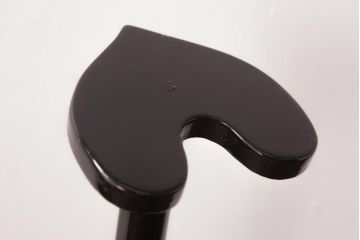 アンティーク雑貨　和製アンティーク　蒔絵　山水図　気品漂う木製刀掛け(太刀掛け)