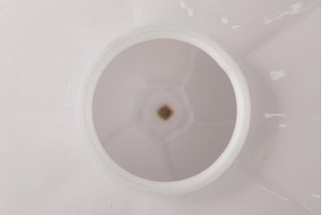 昭和レトロ　タッセル(飾り房)付き　梅の形をしたシェードが注目を集める天井照明(吊り下げ照明)