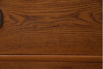 アンティーク家具　大正昭和初期　前面エンジュ材　上品な佇まいが魅力的なローボード(引き出し、チェスト、テレビボード)