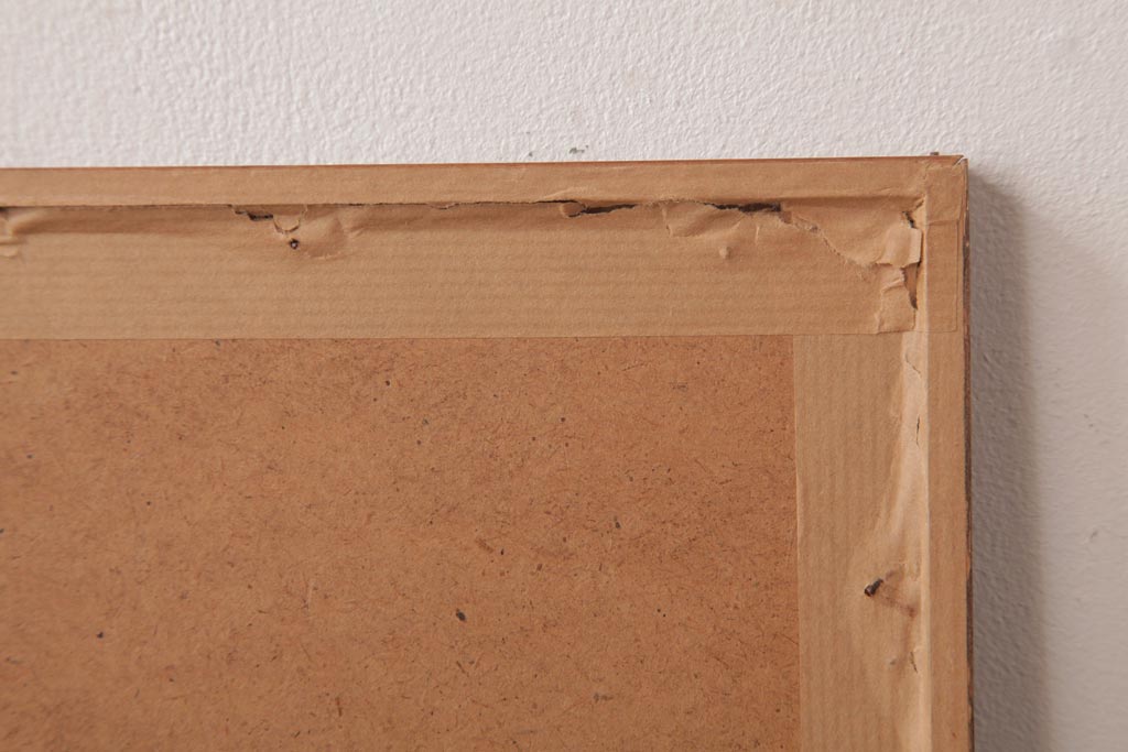 アンティーク雑貨　フランスアンティーク　La Mode Illustree　ファッションイラスト　アートフレーム(2)