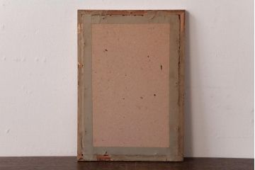 アンティーク雑貨　フランスアンティーク　MAGASIN DES DEMOISELLES　リトグラフモード画　ファッションイラスト　アートフレーム(3)