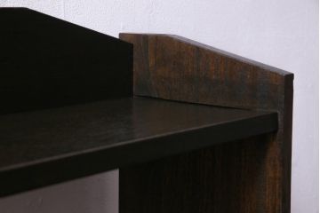レトロ家具　昭和レトロ　懐かしい味わいの小振りなブックシェルフ(本棚、オープンラック)