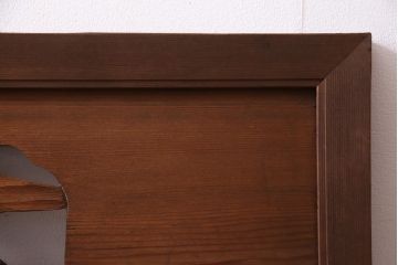 昭和初期　鶴と松　特大　吉祥モチーフが和の雰囲気盛り上げる欄間(明り取り、ガラス無し)(1)