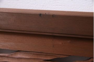 昭和初期　鶴と松　特大　吉祥モチーフが和の雰囲気盛り上げる欄間(明り取り、ガラス無し)(1)