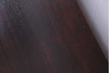 アンティーク家具　和製アンティーク　紫檀　深い色味が美しい時代物の座卓(ローテーブル)