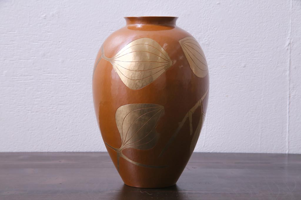 玉川堂　鎚起銅器　花瓶 玉川堂 鎚起銅器 花瓶 玉川堂 鎚起銅器 花瓶 Vol.27：“鎚起