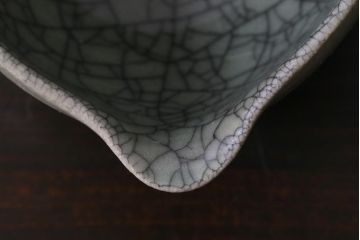 昭和中期　田代法橋(清治右衛門)　共箱付き　相馬駒焼　煎茶器セット(急須、湯冷まし、湯呑み5客)