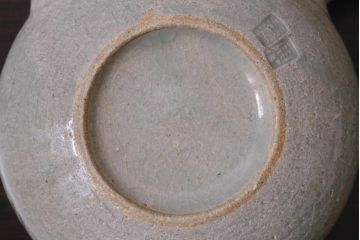 昭和中期　田代法橋(清治右衛門)　共箱付き　相馬駒焼　煎茶器セット(急須、湯冷まし、湯呑み5客)