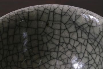 昭和中期　田代法橋(清治右衛門)　共箱付き　相馬駒焼　煎茶器セット(急須、湯冷まし、湯呑み5客)