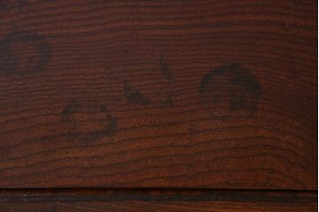 アンティーク家具　和製アンティーク　総ケヤキ材　落ち着いた和の雰囲気を醸し出す座卓(ローテーブル)(1)