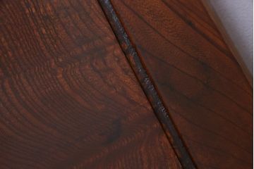 アンティーク家具　和製アンティーク　総ケヤキ材　落ち着いた和の雰囲気を醸し出す座卓(ローテーブル)(1)