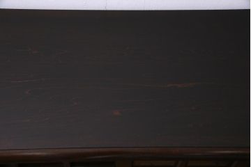 中古　北海道民芸家具　HM135　凛とした雰囲気漂うサイドボード(リビングボード、キャビネット、収納棚)