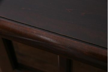 中古　北海道民芸家具　HM135　凛とした雰囲気漂うサイドボード(リビングボード、キャビネット、収納棚)