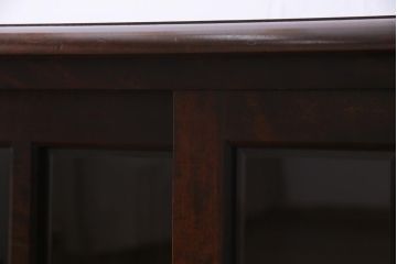 中古　北海道民芸家具　HM135　凛とした雰囲気漂うサイドボード(リビングボード、キャビネット、収納棚)