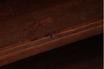 アンティーク家具　昭和中期　ラワン材　シンプルで使い勝手の良い本棚(オープンラック)