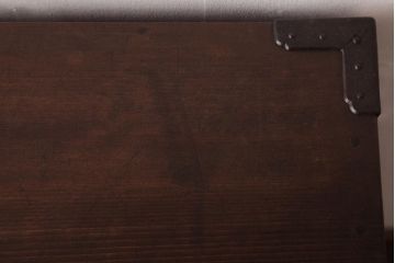 アンティーク家具　明治大正期　ヒノキ材・桐材　しっとりとした木肌が上品な雰囲気漂う時代箪笥(引き出し、チェスト、桐箪笥、桐たんす)