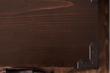 アンティーク家具　明治大正期　ヒノキ材・桐材　しっとりとした木肌が上品な雰囲気漂う時代箪笥(引き出し、チェスト、桐箪笥、桐たんす)