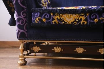 中古　イタリア　JUMBO COLLECTION(ジャンボ・コレクション)　ラブソファ(2人掛けソファ)