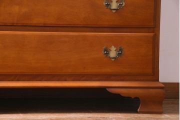 中古　横浜クラシック家具　ダニエル(daniel)　A-103　褐色が美しい整理タンス(チェスト、引き出し)
