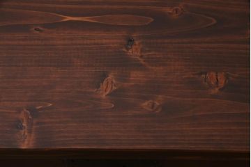 アンティーク家具　箪笥リメイク　漆塗り　年季の入った渋さが魅力の脚付きリビングボード(チェスト、衣装箪笥)