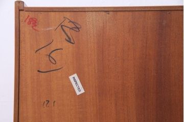 ヴィンテージ家具　イギリスビンテージ　nathan社(ネイサン)　スタイリッシュなシンプルさが魅力のキャビネット(飾り棚)