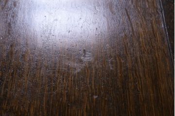 ペイント家具　イギリスアンティーク　淡い色合いがシックなビューローブックケース(ライティングビューロー、本箱、ワークデスク、在宅ワーク、在宅用)