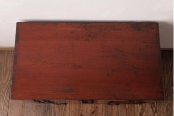 アンティーク家具　古民具　明治期　檜材　漆塗り　趣きと味わいが魅力的な時代箪笥(引き出し)