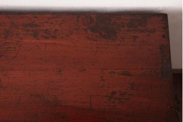 アンティーク家具　古民具　明治期　檜材　漆塗り　趣きと味わいが魅力的な時代箪笥(引き出し)