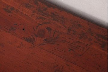 アンティーク家具　古民具　明治期　檜材　漆塗り　趣きと味わいが魅力的な時代箪笥(引き出し)