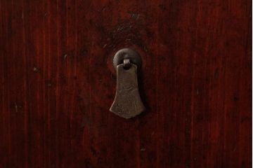 アンティーク家具　古民具　明治期　檜材　漆塗り　趣きと味わいが魅力的な時代箪笥(引き出し)