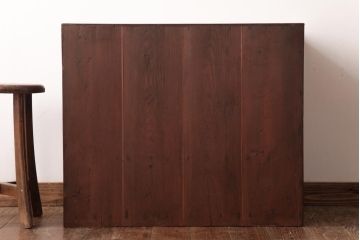 アンティーク家具　古民具　明治期　檜材　漆塗り　趣きと味わいが魅力的な時代箪笥(引き出し)