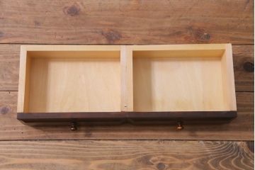 中古　北海道民芸家具　和室でも活躍する座ビューロー(ライティングビューロー、机、在宅ワーク、在宅用デスク)