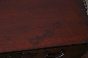 アンティーク家具　和製アンティーク　前面ケヤキ材　縁起の良い金具が魅力的な仙台箪笥(野郎箪笥、衣装箪笥、和タンス)