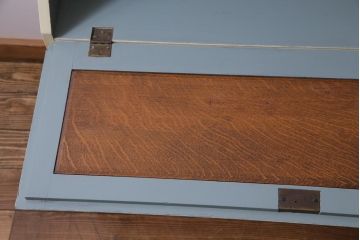 イギリスアンティーク　ペイント家具　優しげで柔らかな雰囲気が魅力的なライティングビューロー(机、在宅ワーク、在宅用デスク、引き出し)