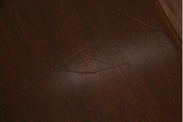 ヴィンテージ家具　ビンテージ　オーク材　楔(くさび)式　シックで落ち着いた雰囲気が魅力的なダイニングテーブル