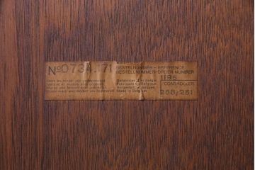 アンティーク雑貨　ベルギービンテージ　上品な雰囲気を感じさせるウォールミラー(壁掛け鏡)
