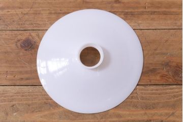 戦前　和製アンティーク　レトロな佇まいが趣きあふれる平笠ペンダントライト(天井照明、吊り下げ照明)(2)