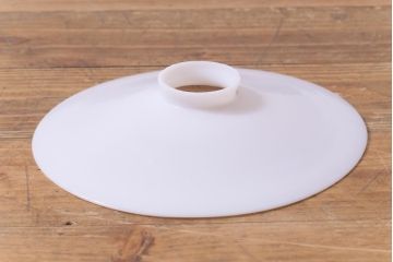 戦前　和製アンティーク　レトロな佇まいが趣きあふれる平笠ペンダントライト(天井照明、吊り下げ照明)(2)